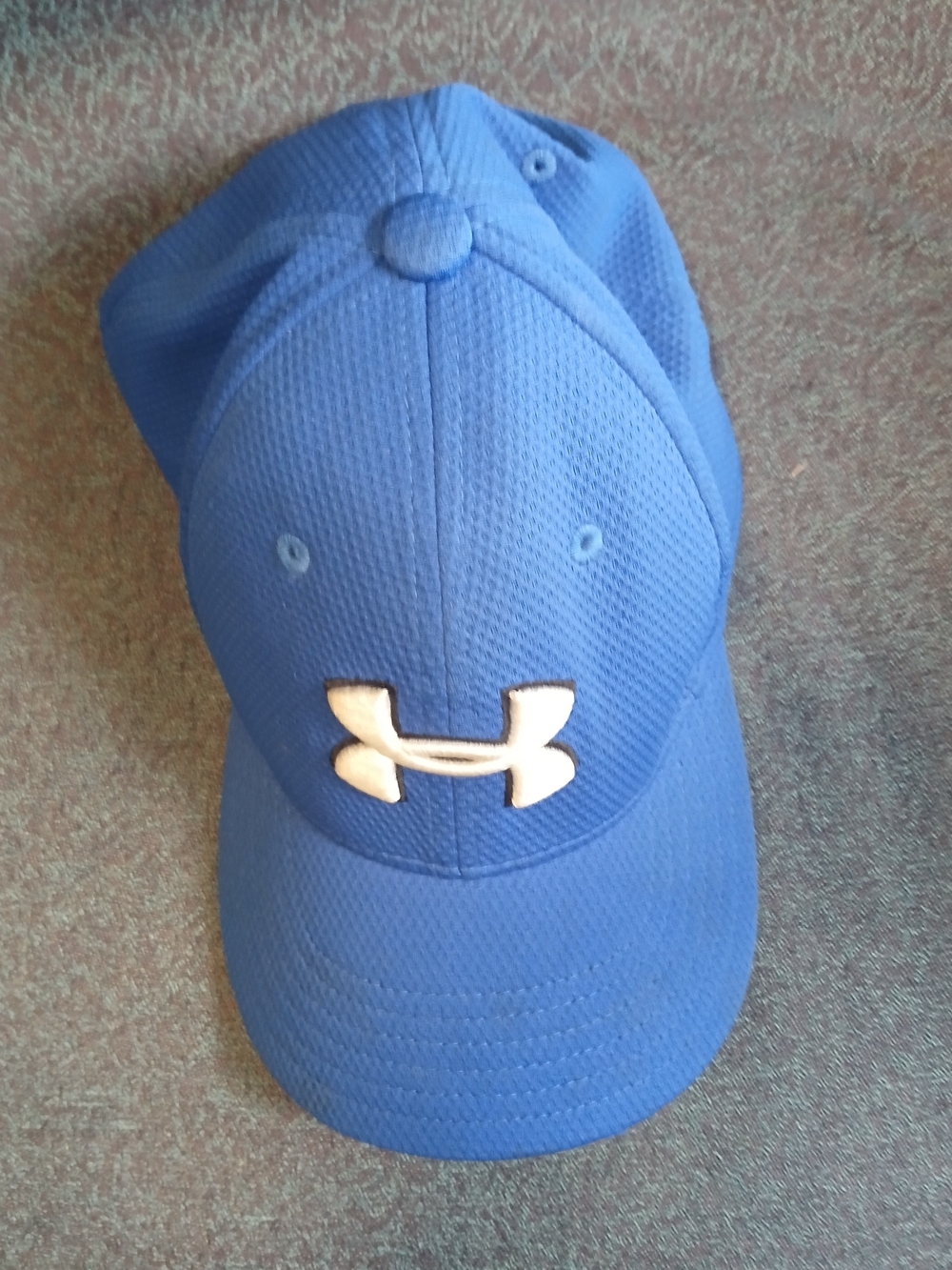 Under Armour Kids Royal Blue Logo Baseball Cap